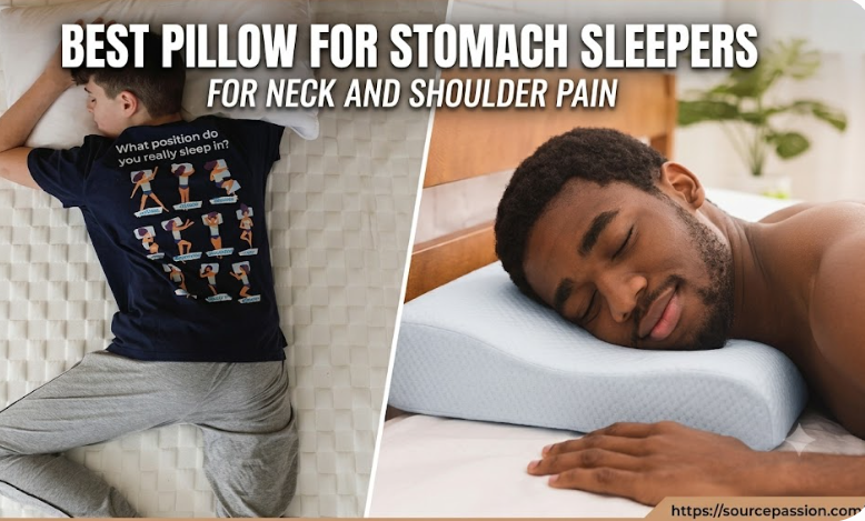 Best Pillow for Stomach Sleepers for Neck and Shoulder Pain