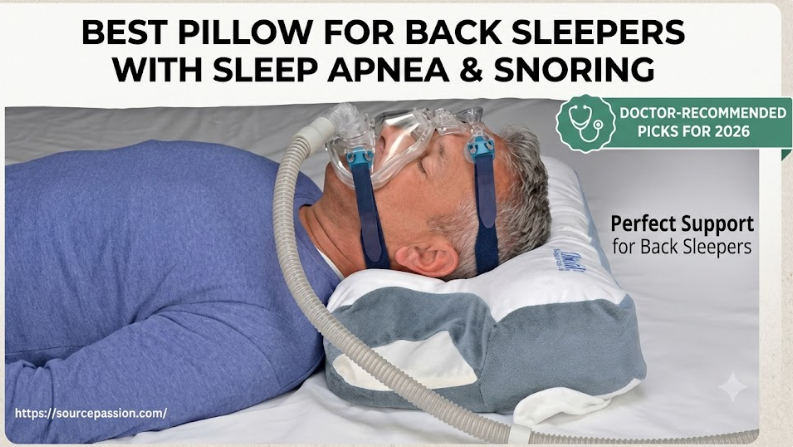Best Pillow for Back Sleepers with Sleep Apnea & Snoring (Doctor-Recommended Picks for 2026)