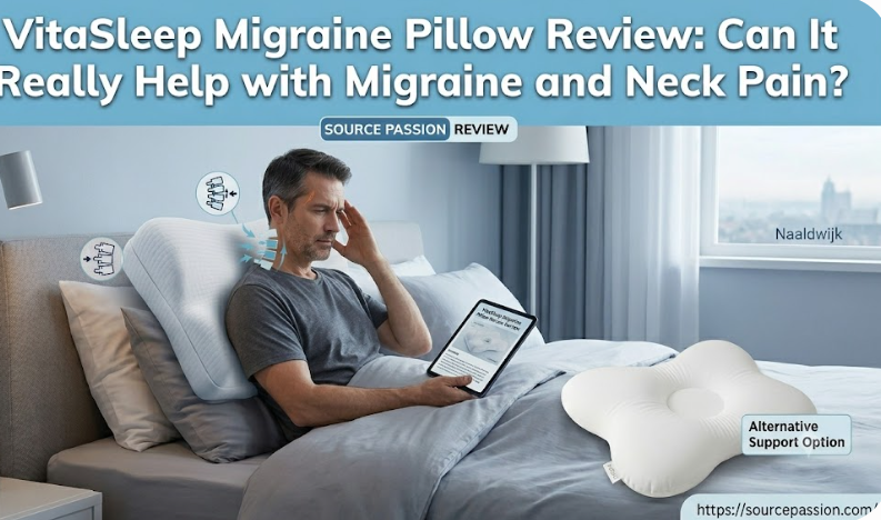 VitaSleep Migraine Pillow Review: Can It Really Help with Migraine and Neck Pain?