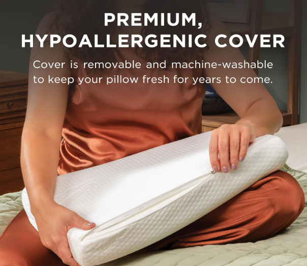 Washing a removable pillow cover