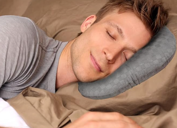 Three different types of ear pillows compared side by side
