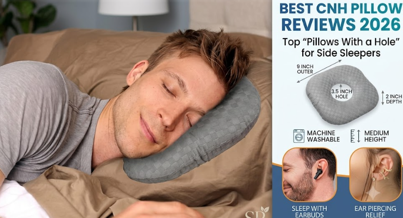 Best CNH Pillow Reviews 2026: Top "Pillows With a Hole" for Side Sleepers