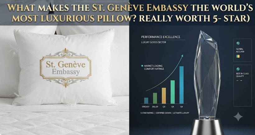 What Makes the St. Genève Embassy the World’s Most Luxurious Pillow? Really Worth 5- star