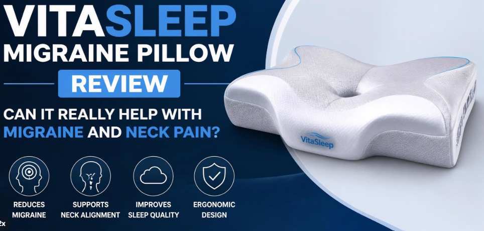 VitaSleep Migraine Pillow Review: Can It Really Help with Migraine and Neck Pain?