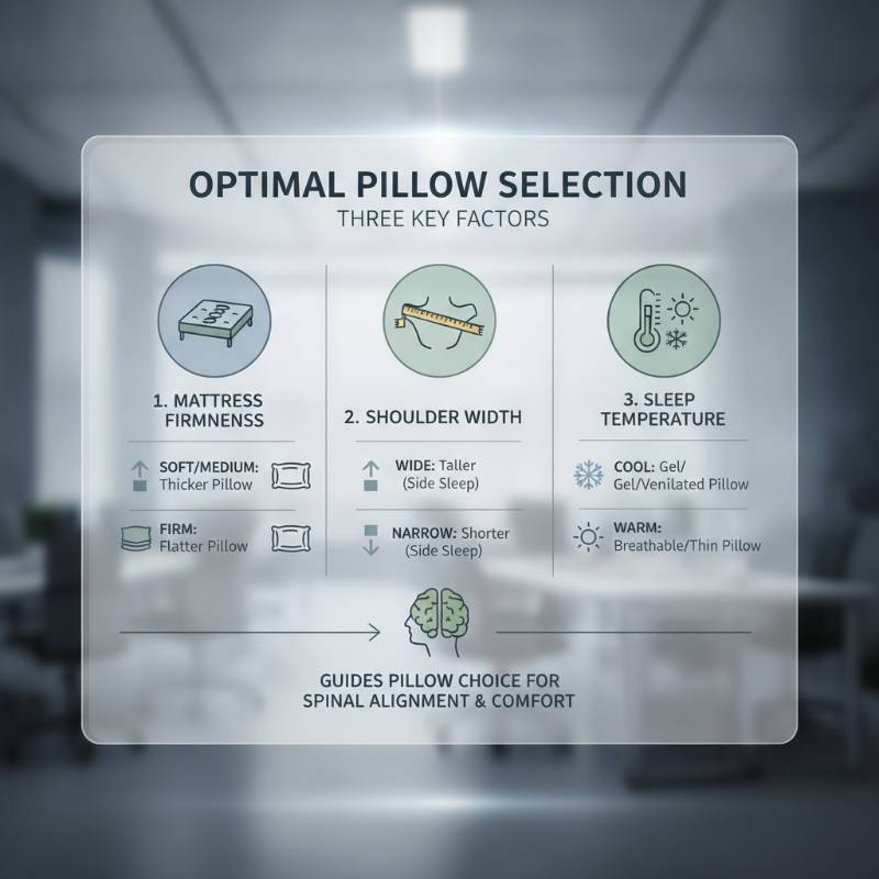 Guide to choosing the right pillow for back sleepers