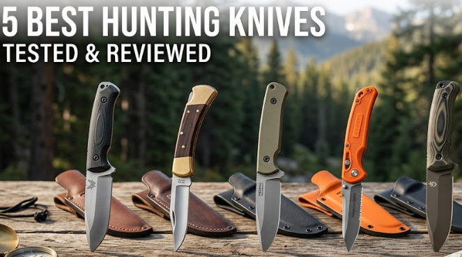 5 Best Hunting Knives (Tested & Reviewed): Top Picks for Deer, Elk, Camping & Survival