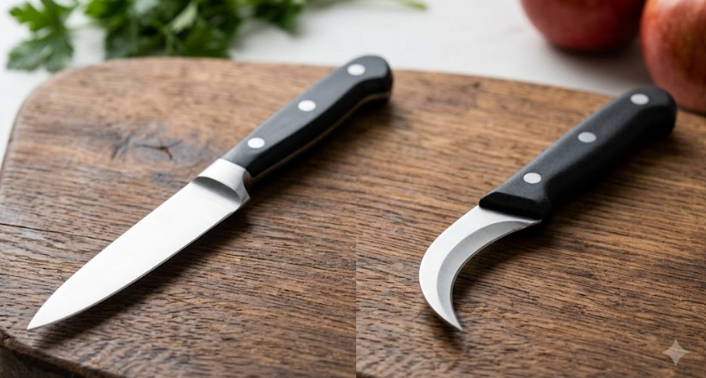 Paring Knife vs Peeling Knife: Which Is Better for Peeling Fruits, Vegetables & Precision Prep?