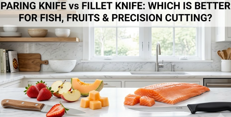 Paring Knife vs Fillet Knife: Which Is Better for Fish, Fruits & Precision Cutting?