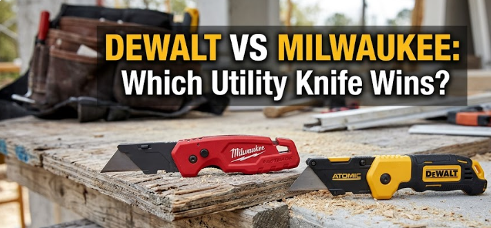 DeWalt vs Milwaukee Utility Knife: Which Is Better? Features, Durability, Price & Performance