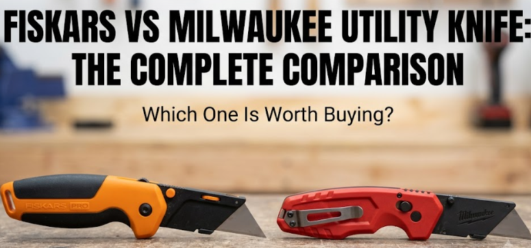Fiskars vs Milwaukee Utility Knife: Which One Is Worth Buying? Complete Comparison, Pros, Cons & Best Pick