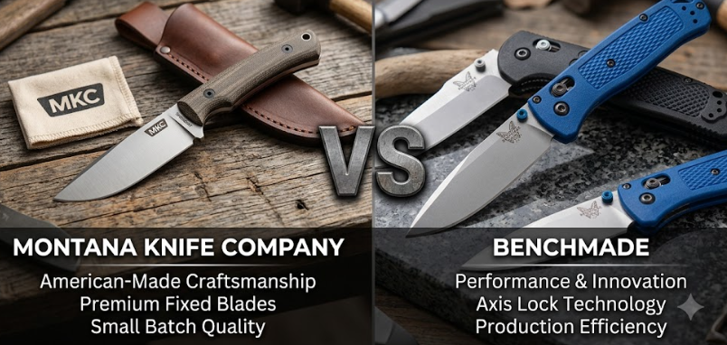 Montana Knife Company vs Benchmade: Which Is Better? Steel, Craftsmanship, Performance & Lawsuit