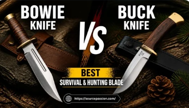Bowie Knife vs Buck Knife: Best Survival & Hunting Blade