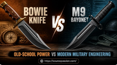 Bowie Knife vs M9 Bayonet: Old-School Power vs Modern Military Engineering