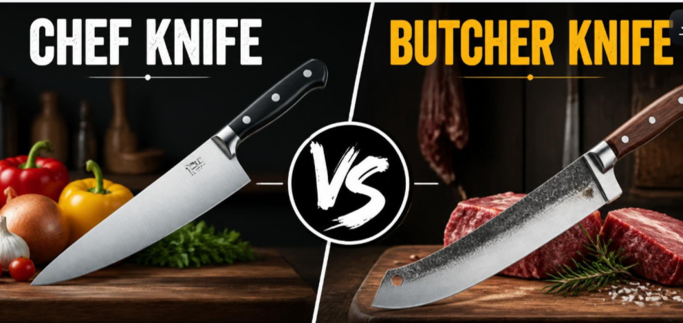 Chef Knife vs Butcher Knife: Which Kitchen Tool Is Best?