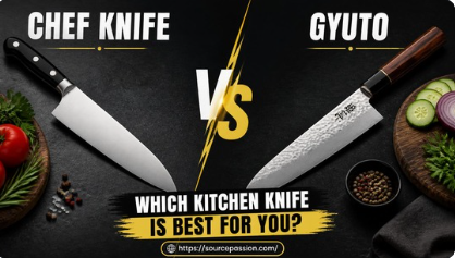 Chef Knife vs Gyuto: Which Kitchen Knife is Best for You?