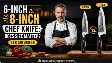 6-Inch vs. 8-Inch Chef Knife: Does Size Matter? A Pro Chef Weighs In