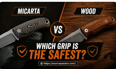 Micarta vs. Wood Knife Handles: Which grip is the safest?