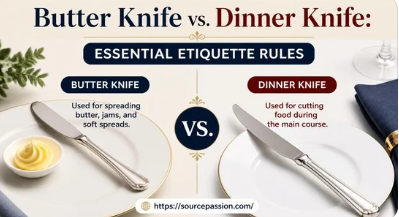 Butter Knife vs. Dinner Knife: Essential Etiquette Rules