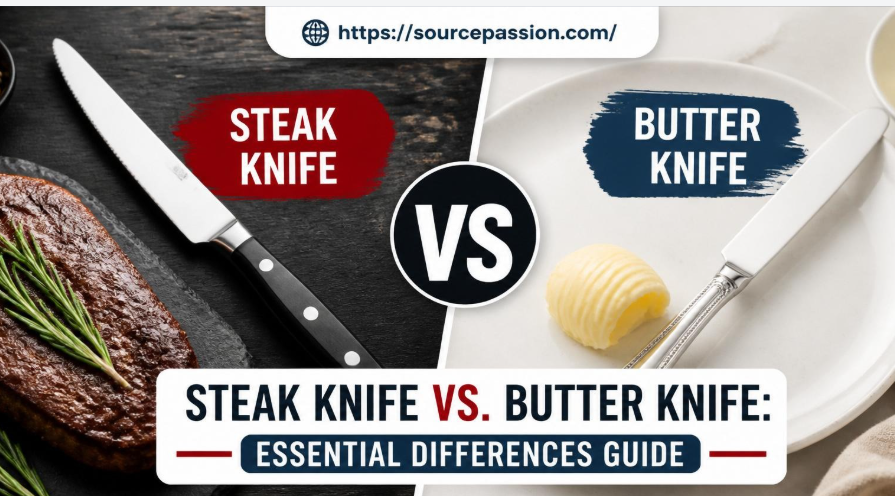 Steak Knife vs. Butter Knife: Why They Are Completely Different Kitchen Tools