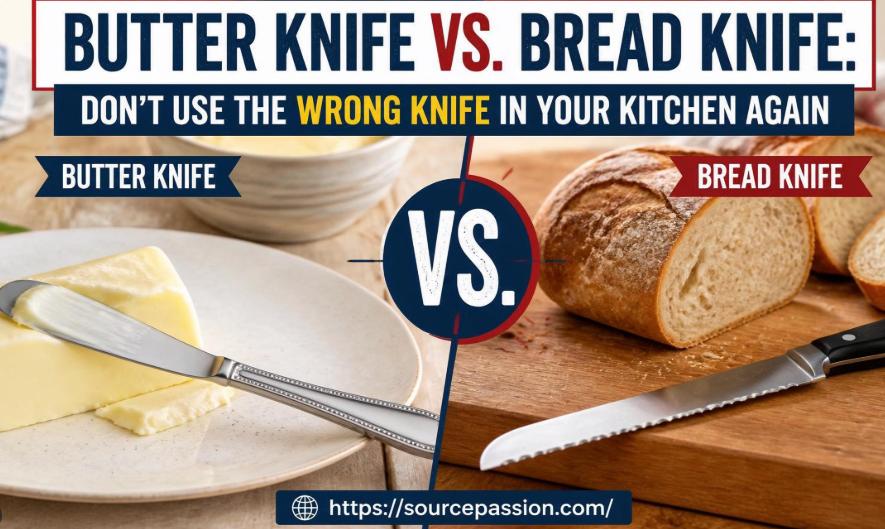 Butter Knife vs. Bread Knife: Don’t Use the Wrong Knife in Your Kitchen Again