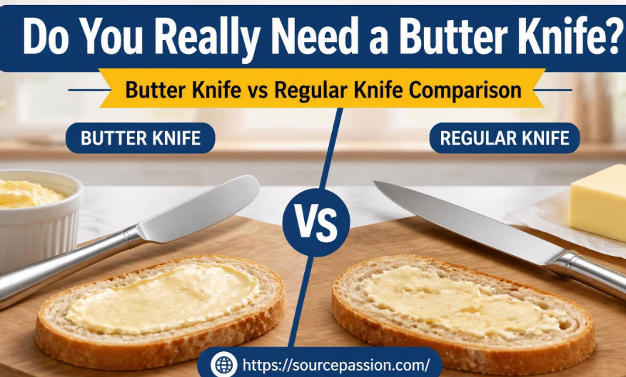 Do You Really Need a Butter Knife? Butter Knife vs Regular Knife Comparison