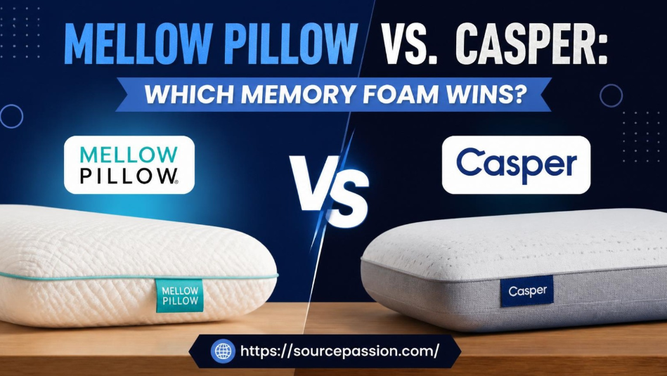 Mellow Pillow vs. Casper: Which Memory Foam Wins?