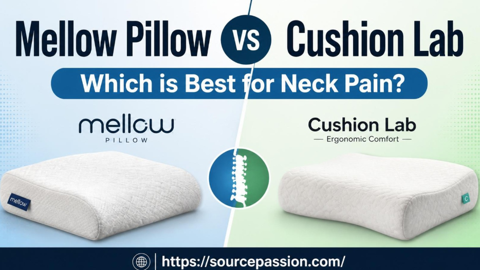 Mellow Pillow vs Cushion Lab: Which is Best for Neck Pain?