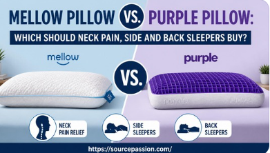 Mellow Pillow vs. Purple Pillow: Which Should Neck Pain, Side and Back Sleepers Buy?