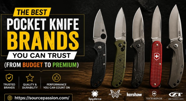 The Best Pocket Knife Brands You Can Trust (From Budget to Premium)