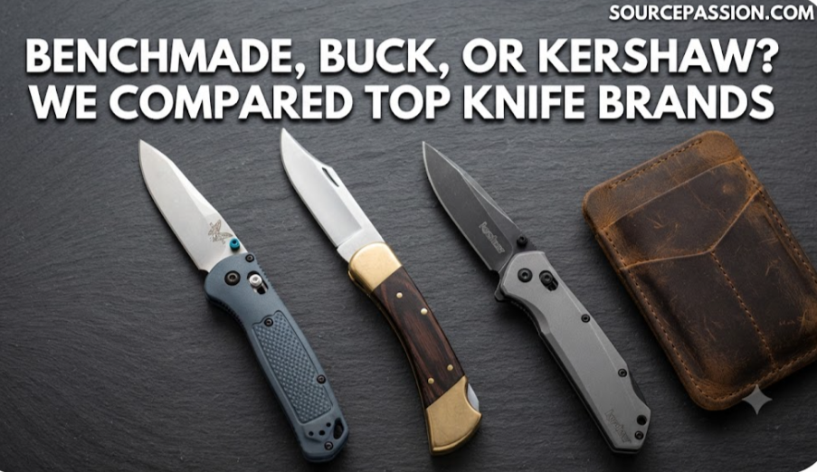 Benchmade, Buck, or Kershaw? We Compared Top Knife Brands