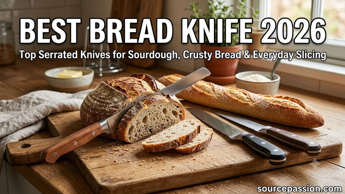 Best Bread Knife 2026: Top Serrated Knives for Sourdough, Crusty Bread & Everyday Slicing