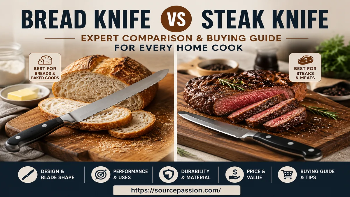 Bread Knife vs Steak Knife: Expert Comparison & Buying Guide for Every Home Cook