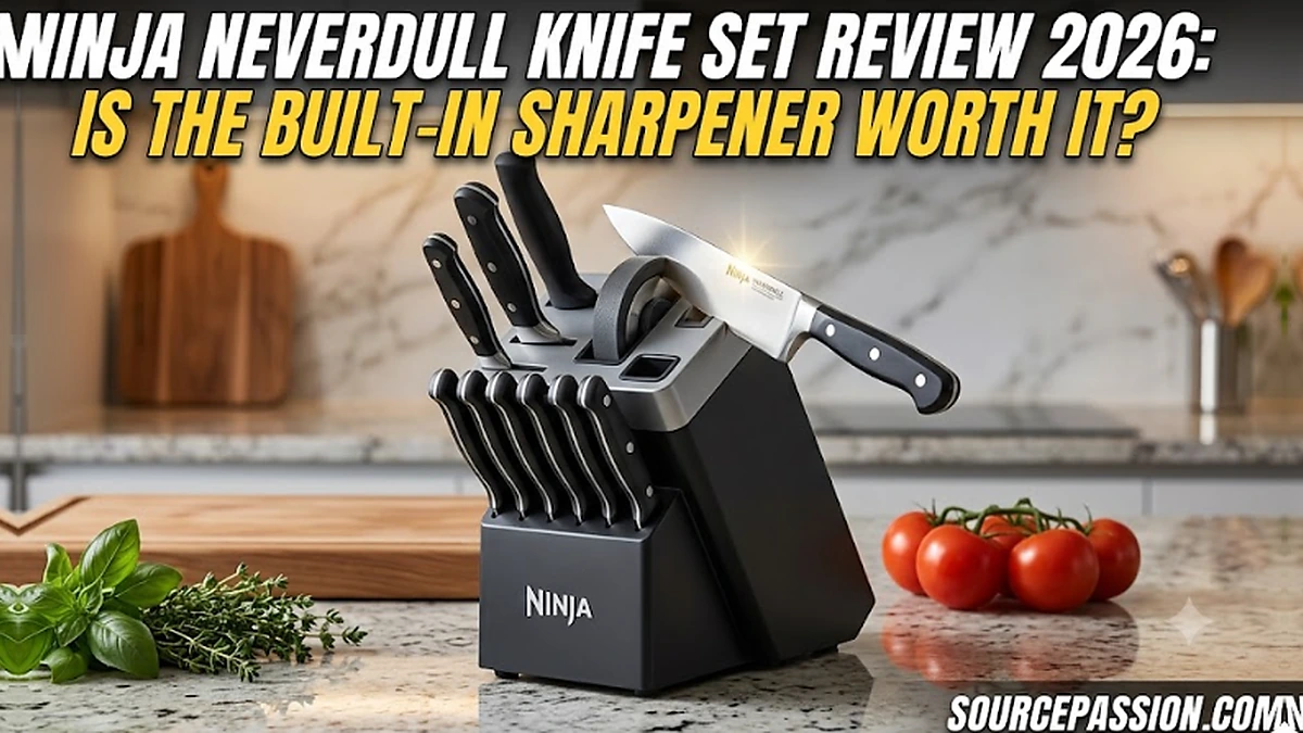 Ninja NeverDull Knife Set Review 2026: Is the Built-In Sharpener Worth It?