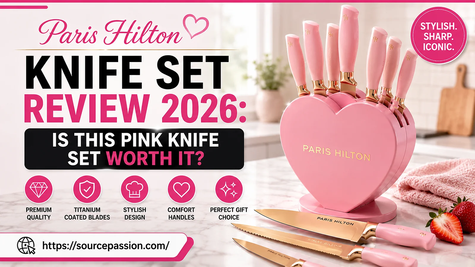 Paris Hilton Knife Set Review 2026: Is This Pink Knife Set Worth It?