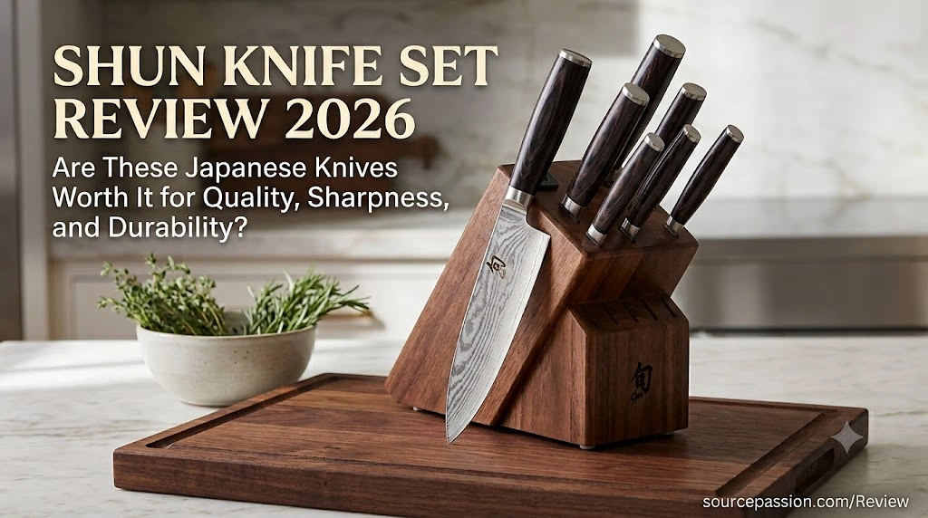 Shun Knife Set Review 2026: Are These Japanese Knives Worth It for Quality, Sharpness, and Durability?