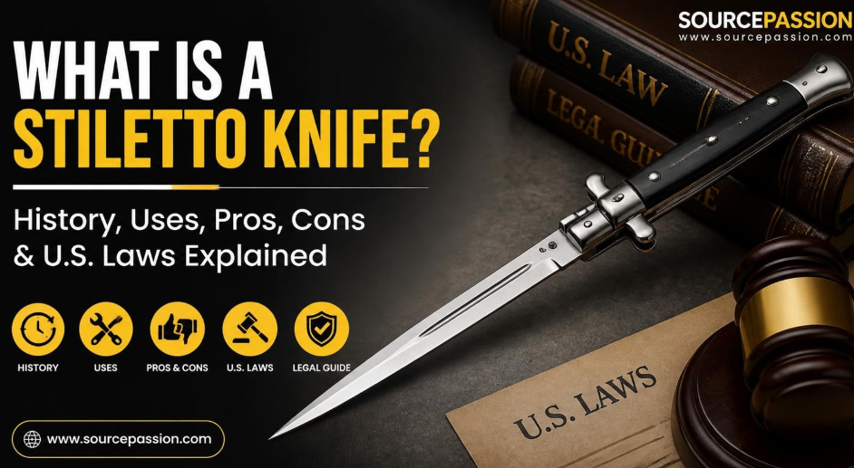 What Is a Stiletto Knife? History, Uses, Pros, Cons & U.S. Laws Explained