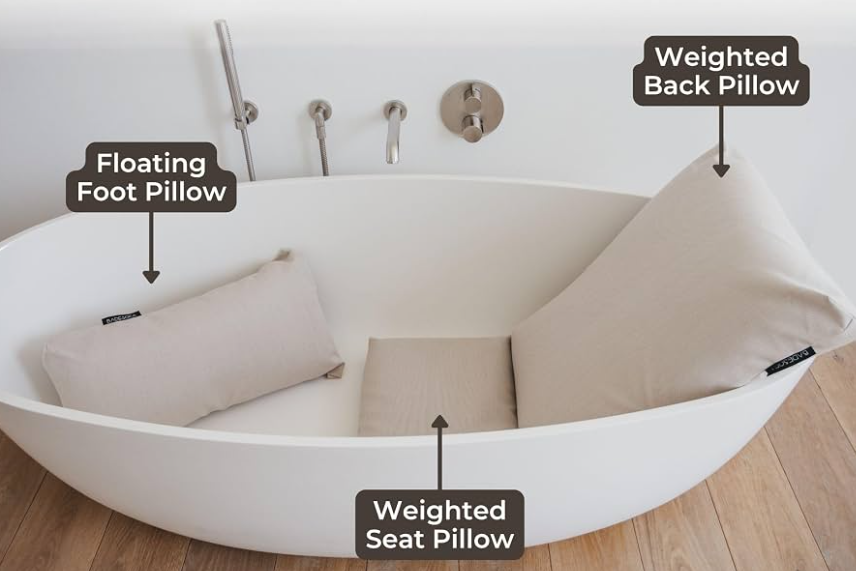 Pros and cons of BADESOFA bath pillow