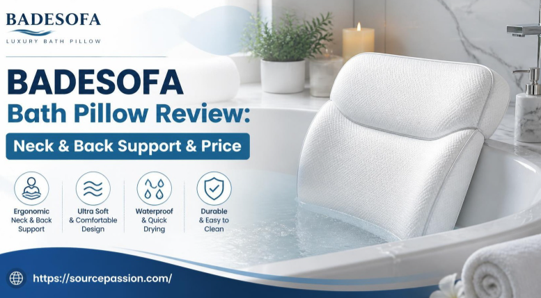 BADESOFA Bath Pillow Review: Neck & Back Support & Price
