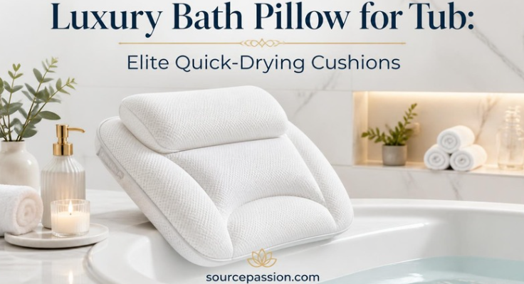 Luxury Bath Pillow for Tub: Elite Quick-Drying Cushions