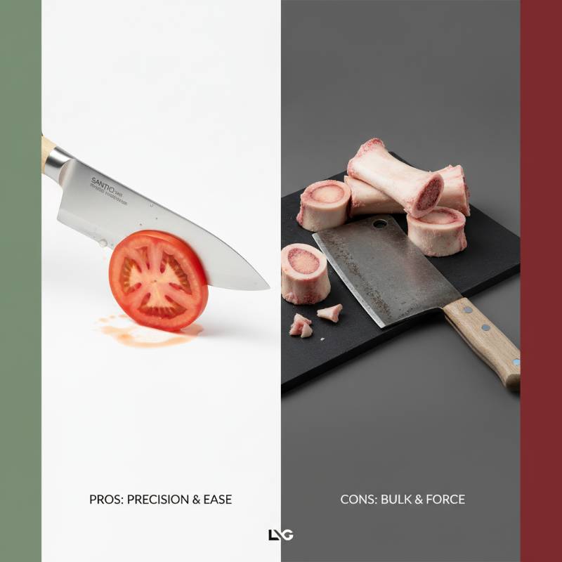 A balanced view of the benefits and limitations of a Santoku knife