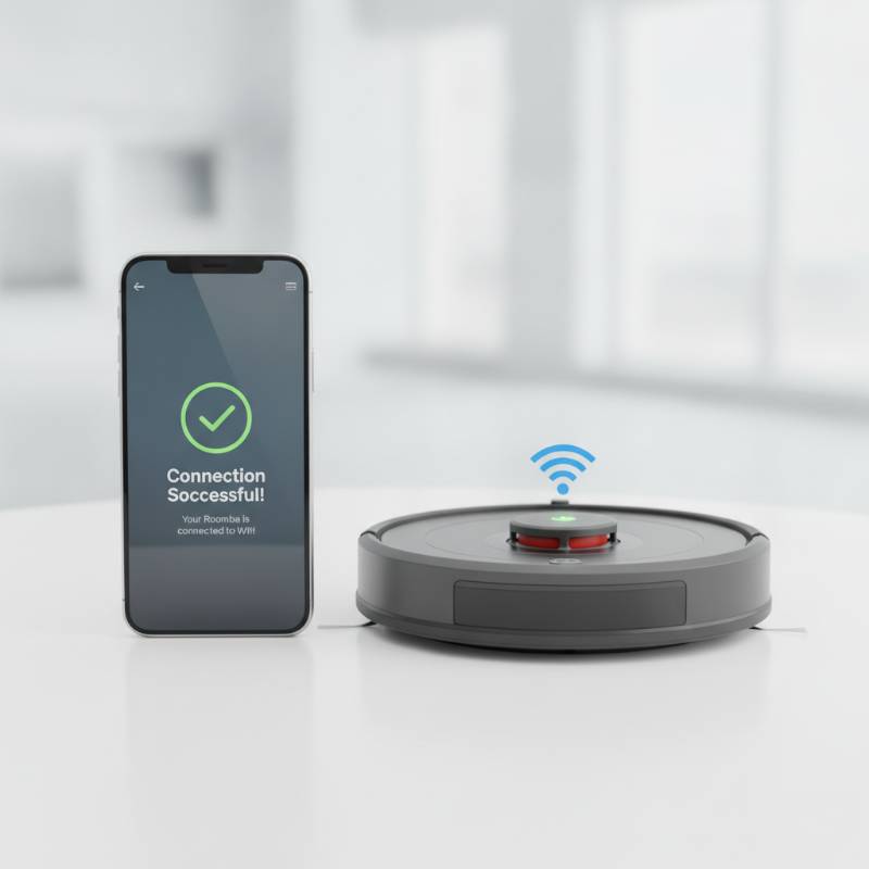 Roomba smart app Wi-Fi setup and reset